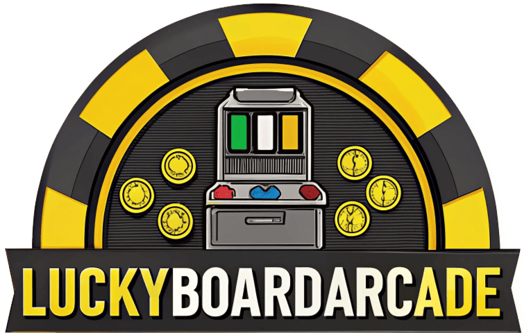 LUCKYBOARDARCADE Logo